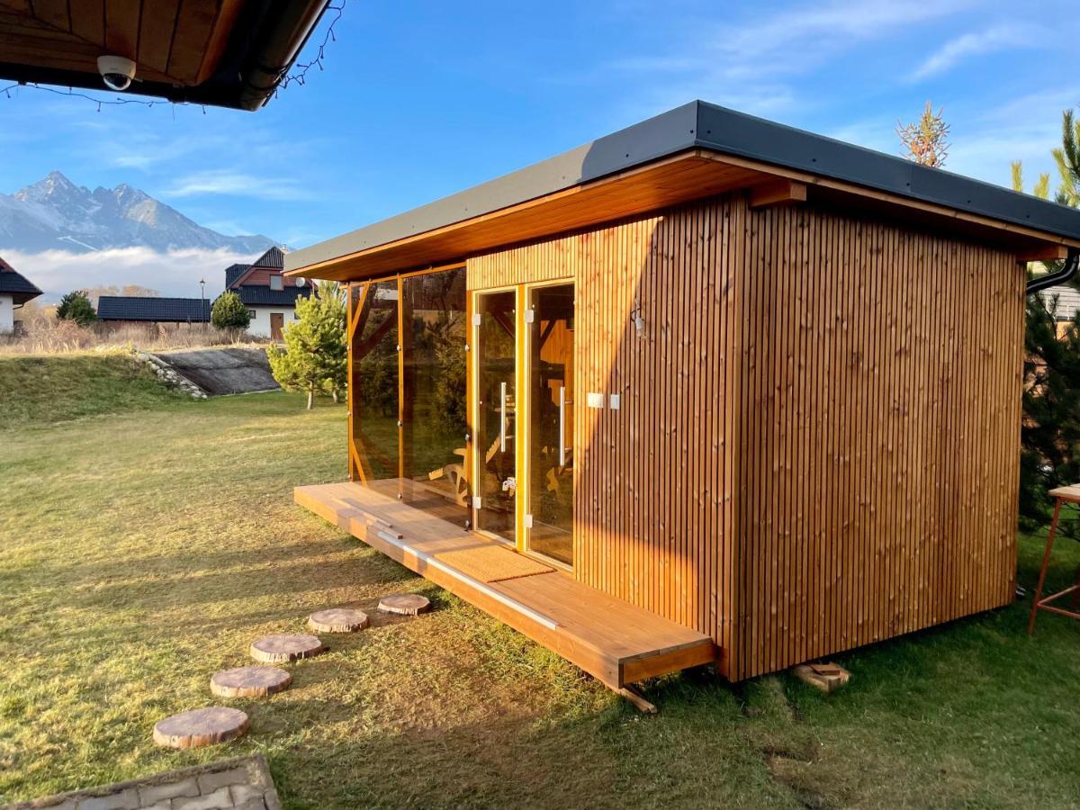 Domcek & Sauna Garden Stará Lesná Buitenkant foto