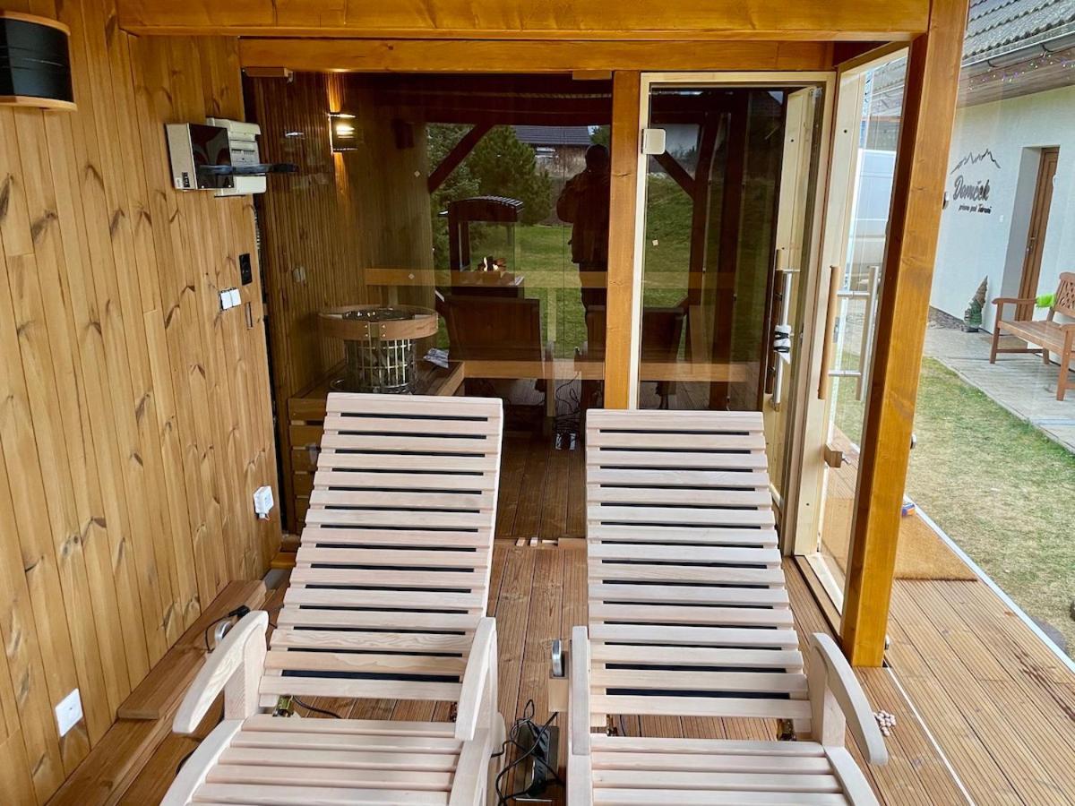 Domcek & Sauna Garden Stará Lesná Buitenkant foto