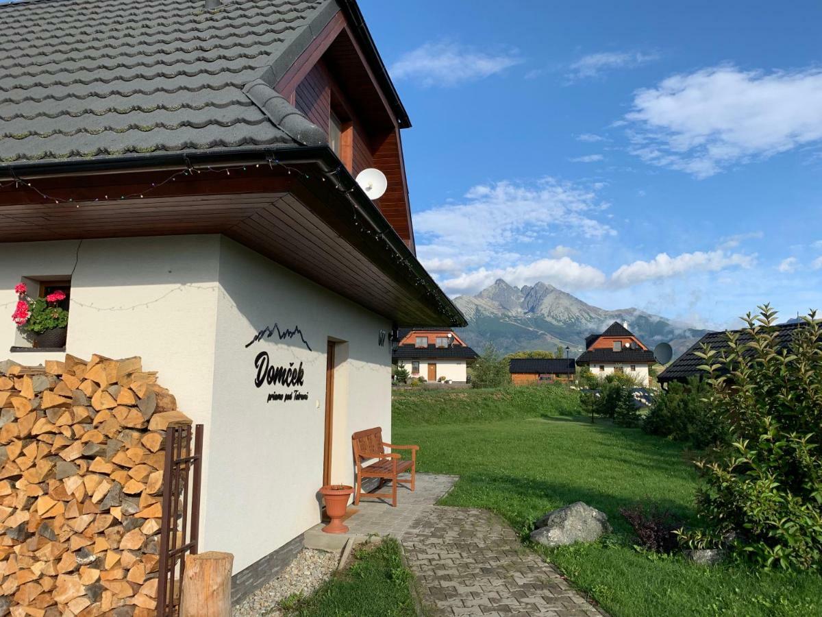 Domcek & Sauna Garden Stará Lesná Buitenkant foto